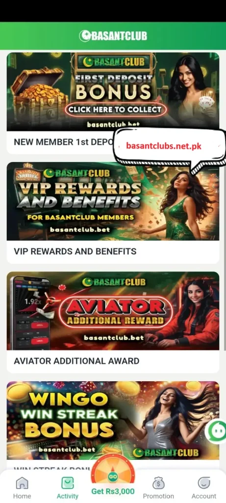 basant club